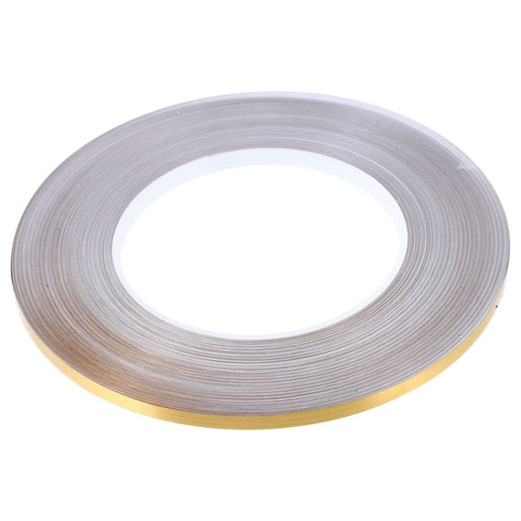 ULTNICE 1Pcs Adhesive Tape Golden Shiny PVC Seam Filler for Kitchen and Bathroom Tile Stickers