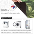thumbnail image 3 of Front Dishwasher Magnet Sticker Cover Decorative Appliances Stickers Tropical Monstera Olive Refrigerator Skins Dishwasher Panel Decals, 3 of 6