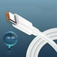 thumbnail image 5 of 6x Cable de Carga Rápida de 66 W, Cable de Datos de Carga Rápida, Chip IC Inteligente , Línea de Datos 6A para Teléfono Inteligente, Hotel, 6 piezas, 5 of 7