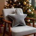 thumbnail image 4 of Onechionede Star Pillow - Throw Pillows Bed Pillow Decorative Dorm Decorations Living Room Large Cushion Grey, 4 of 8
