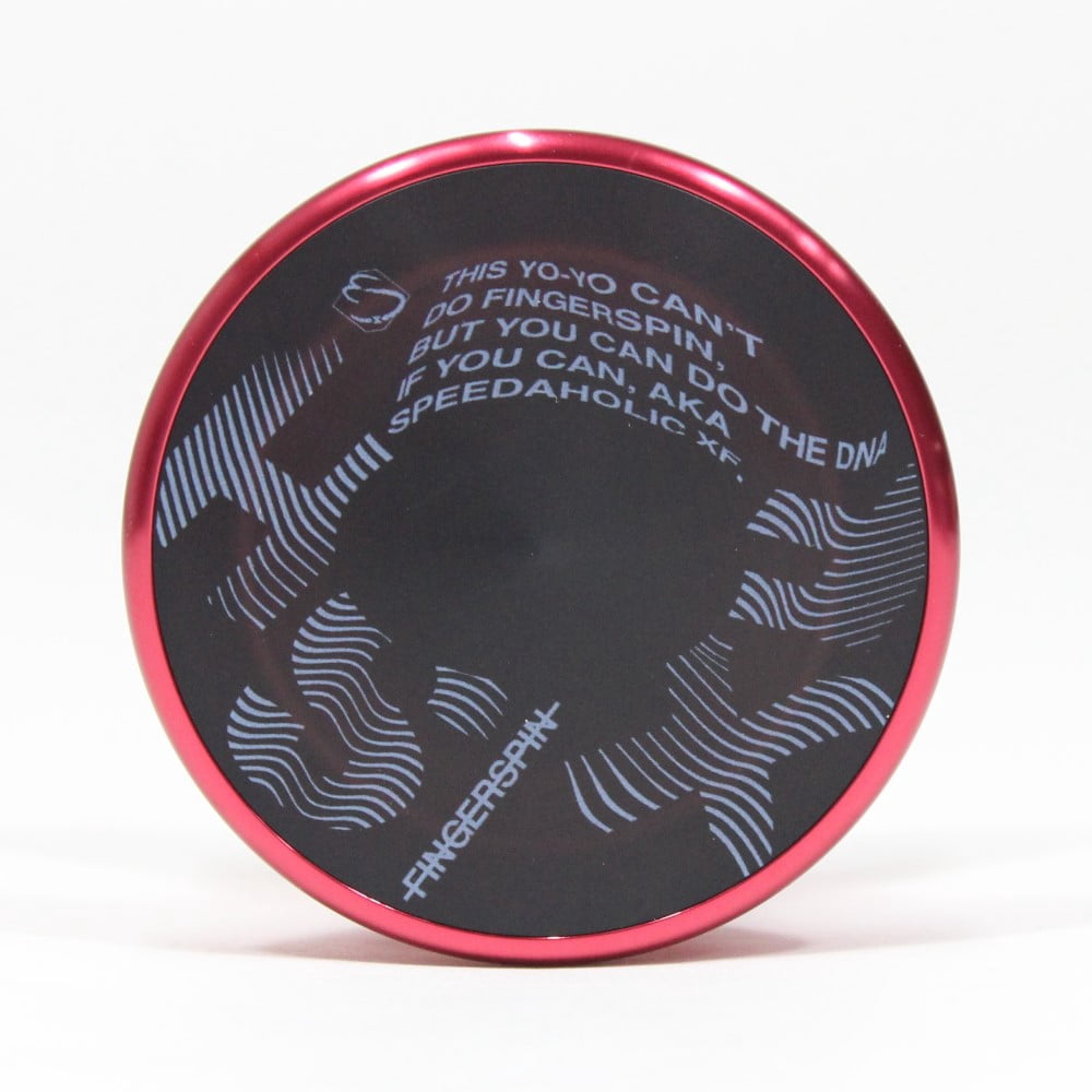 C3yoyodesign SHXF Speedaholic XF Yo-Yo - Aluminum and PC Body with PC Caps (Red)