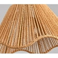 thumbnail image 2 of FSLiving Industrial Vintage Lamp Shade Replacement, 11.8" Hand Woven Natural Bohemian Rattan Empire Lampshade, DIY Torchiere Shade Decorative for Table Lamp Torchiere Wall Sconce, 2 of 6