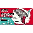 thumbnail image 2 of Retrogun 14x9 Gold Ornate Wood Framed with Double Matting Museum Art Print Titled - Atomic Disintegrator, 2 of 4