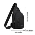 thumbnail image 7 of OEFNTAC Models Japanese Hundred Matching Chest Bag Men And Women Sports Leisure Bag Cyber&Monday, 7 of 7