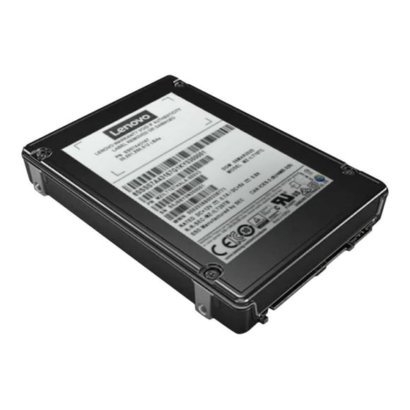 Lenovo ThinkSystem PM1653 - SSD - Read Intensive - encrypted - 960 GB - hot-swap - 2.5" - Self-Encrypting Drive (SED), TCG Opal Encryption - CRU - for ThinkStation P920 Rack; ThinkSystem SN550 V2; SR630 V2; SR650 V2; SR670 V2; ST650 V2