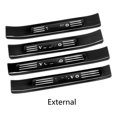thumbnail image 5 of Para VOLVO S90 2017-2022 Placa protectora de umbral de acero inoxidable de alta calidad Protector de umbral de maletero Accesorios para coche antiarañazos, 5 of 5