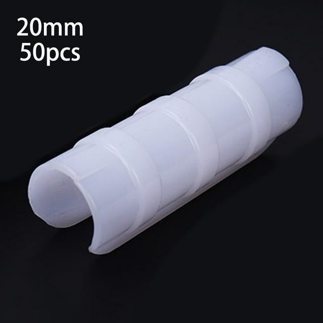 Lefu 50pcs 19/20/25mm Clip Plant Greenhouse Film Clips Fixed Pipe Frame Tube Clamp