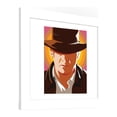 thumbnail image 4 of Gallery Pops Indiana Jones and the Dial of Destiny - Indiana Jones Minimalist Wall Art, White Framed Version, 12" x 12", 4 of 5