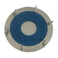 thumbnail image 2 of koolsoo Prise de Poêle de Tente Base Ronde Flexible Résistante aux Hautes Températures Conduit Clignotant Bleu, 2 of 9