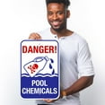 thumbnail image 2 of Pool Chemicals Pool Sign,, 2 of 8