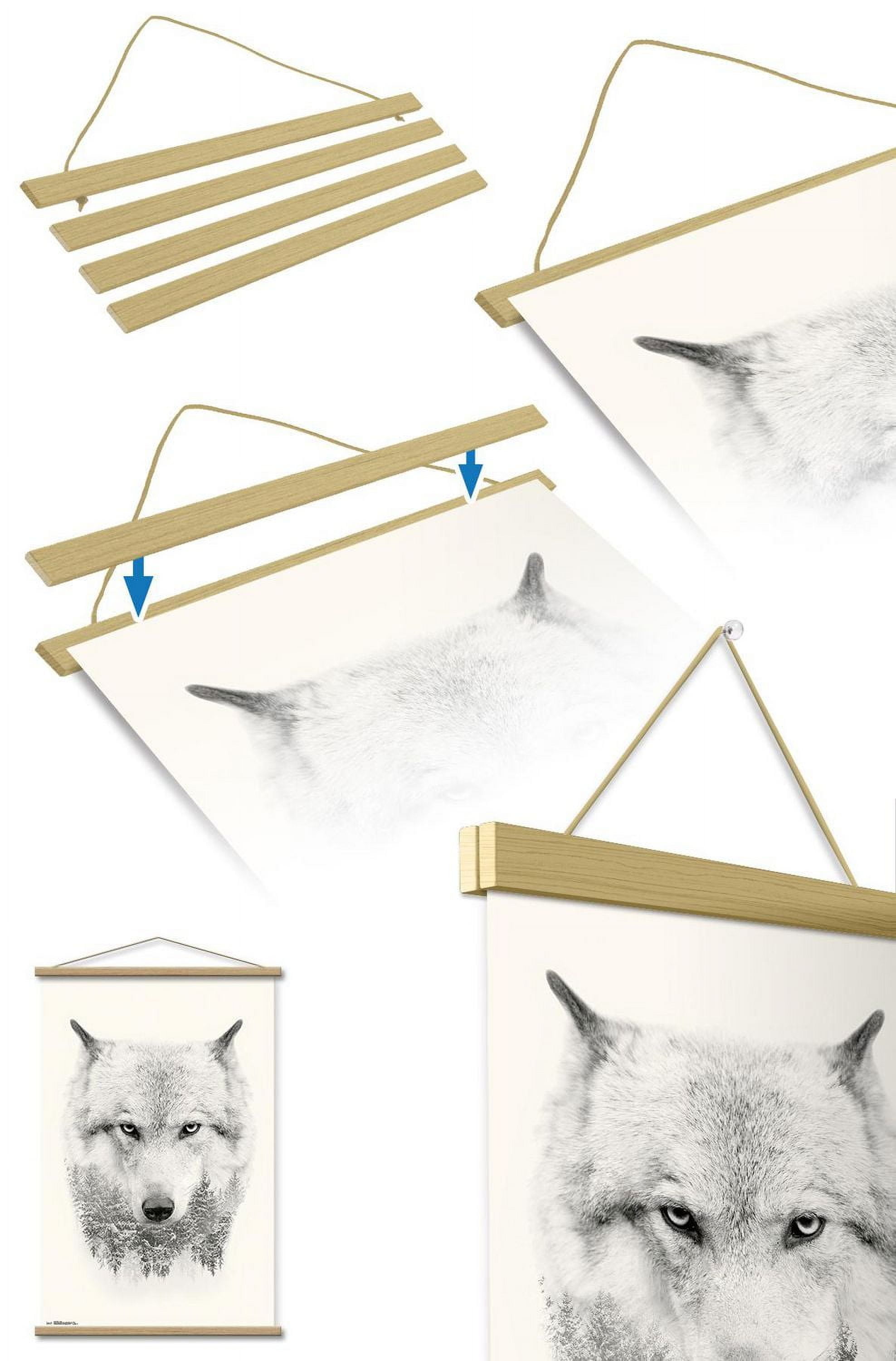 Netflix Stranger Things: Season 4 - Group Wall Poster with Magnetic Frame