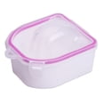 thumbnail image 2 of Shisuyan Dissolvant Bol de Manucure Protection de Lit de Bronzage Blanc 2 Pcs Plastique, 2 of 8