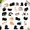 100-Cat, variant on 100 Cat Magnetic Bookmarks Bulk Set, Cute Foldable Corner Reading Marks for Book Lovers