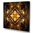 thumbnail image 2 of Designart "Geometric Wonders In Bold Gold And Black" Modern Geometric Wall Art Prints, 2 of 7