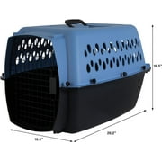 Petmate 26" Large Portable Pet Crate for Dogs, Travel Carrier Plastic Dog Kennel