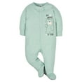thumbnail image 3 of Gerber Baby Boy Sleep 'n Play Footed Pajamas, 4-Pack, 3 of 9