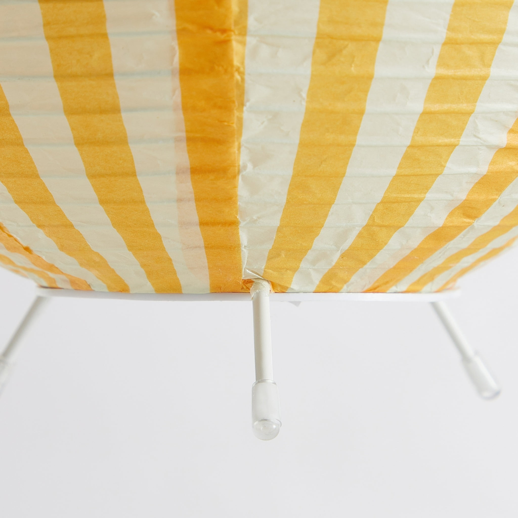 Urban Shop 8.2"H x 9"D Paper Lantern Table Lamp, Yellow