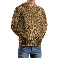 thumbnail image 5 of Black And White Leopard Print. Men's Women New Sweatshirt Hoodie Men's Plus Size Sweatshirt Hooded Sweatshirt 3d Printed Street Men's Cloth, 5 of 6