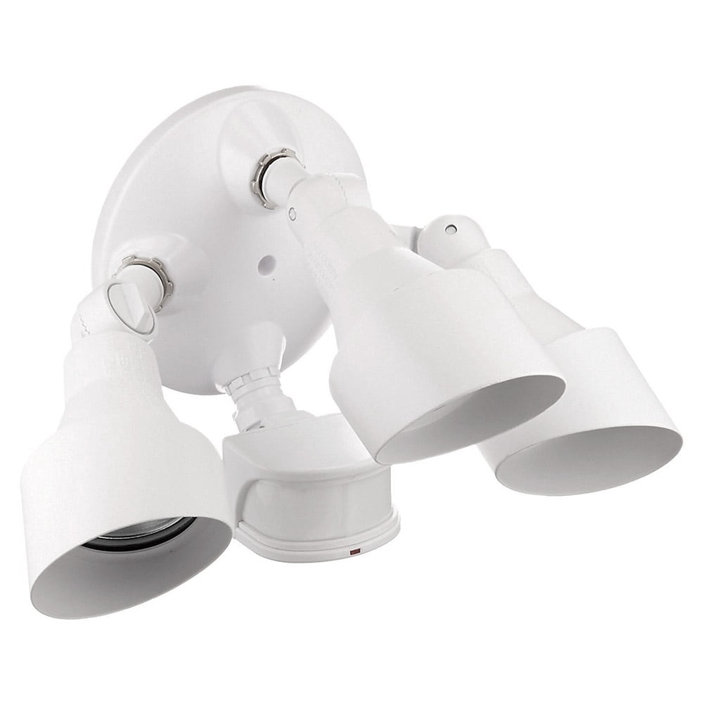 Heath Zenith 270 Degree Triple Head Motion Sensing Security Light Heath Zenith 270 Degree Triple Head Motion Sensing Security Light White Xsdp Sl 5798 Wh The Halogen