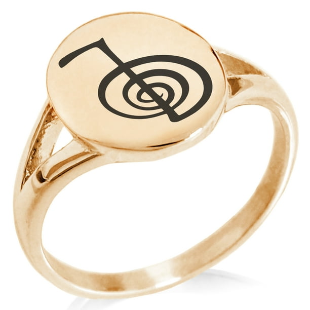 ontwerper Opsommen Ironisch Stainless Steel Reiki Cho Ku Rei Power Minimalist Oval Top Polished Statement Signet Ring - Walmart.com ontwerper Opsommen Ironisch Stainless Steel Reiki Cho Ku Rei Power Minimalist Oval Top Polished Statement Signet Ring - Walmart.com