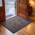thumbnail image 4 of Ottomanson Waterproof Large Front Door Mat 48" x 72" Non-Slip Indoor Outdoor Floor Mat for Entrance, Gray, 4 of 11