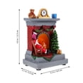 thumbnail image 2 of unbranded De De Resina Santa Claus Luminosa Navideña Para Y Fiesta, 2 of 6