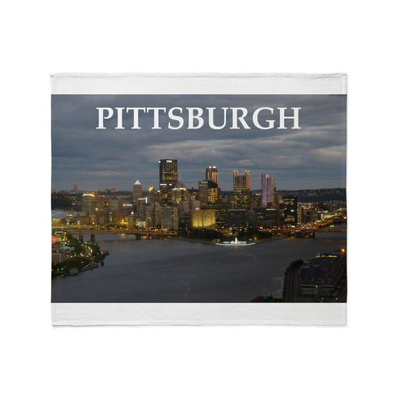 CafePress - Pittsburgh Throw Blanket - Soft Fleece Throw Blanket, 50"x60" for All Ages