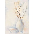 thumbnail image 2 of Boucher, Nathalie 18x24 Black Ornate Wood Framed with Double Matting Museum Art Print Titled - White vase I, 2 of 4
