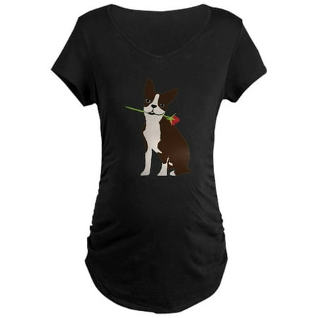 

CafePress - Boston Terrier - Maternity Dark T-Shirt
