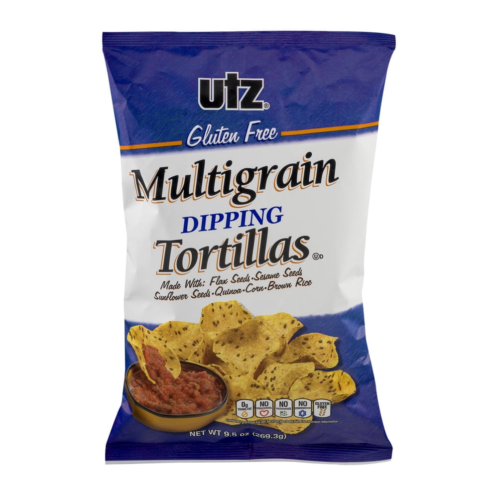 Utz GlutenFree Multigrain Dipping Tortillas, 9.5 Oz.