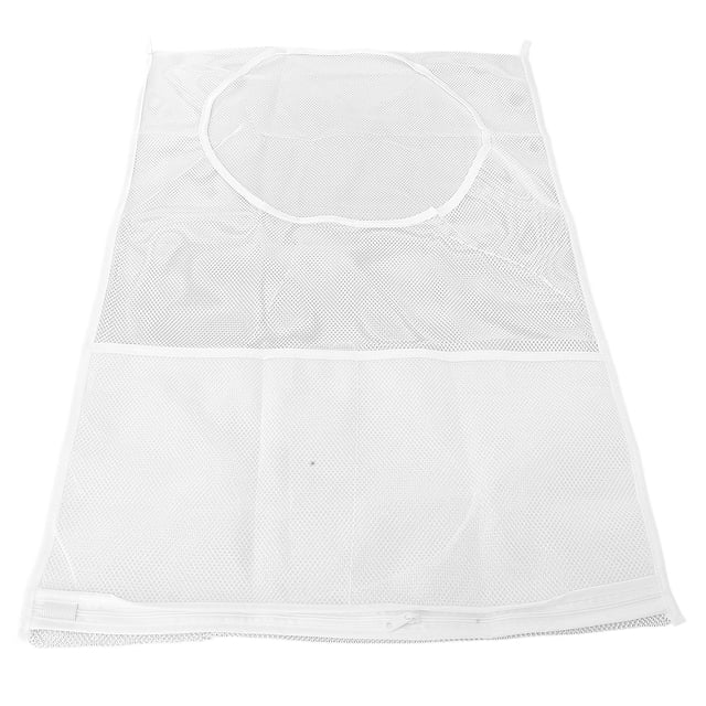 Bolsa de almacenamiento NikouMX Bolsa de red para juguetes Malla gruesa Blanca