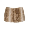 thumbnail image 6 of DHFJKG High Waisted Fuzzy Shorts For Women Sexy Leopard Summer Casual Wear Mid Rise Hot Pants Night Out Clubwear Versatile Bottoms, 6 of 8
