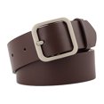 thumbnail image 4 of TAILTOSS 1Pcs Women Reversible Belt 3.3Cm Width 43In Length in Coffee and, 4 of 8