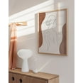 thumbnail image 4 of HAUS AND HUES Line Drawing Wall Art Woman Drawing Minimalist Art Print Silhouette Drawings Abstract Wall Art Sexy Wall Art Neutral Wall Art Nude Art Woman UNFRAMED 12” x 16” (Colored Woman), 4 of 6