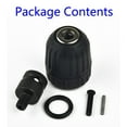 thumbnail image 1 of Marteau Électrique Sans Balais 1280W Perceuse Sans Fil 19800Mah 240-520Nm Réglable, 1 of 9