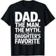 thumbnail image 1 of Camiseta para el día del padre favorita de la hija con el mito, 1 of 2