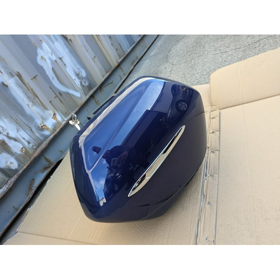 For Yamaha FJR1300 FJR 1300 Saddlebag Left Side Cases Trunk Pannier, Blue