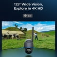 thumbnail image 6 of Reolink Go PT Ultra 4K 8MP Wireless 4G LTE PT Battery Camera Color Night Smart Detection with Solar, 6 of 11