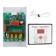 thumbnail image 3 of Dimmer,6000W SCR Digital Voltage Voltage Regulator Voltage Controller Smart Functionality, 3 of 8