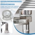 thumbnail image 3 of Uxcell Rondelles Verrouillables en Coin Acier au Manganèse Résistant aux Vibrations Rondelles de Sécurité pour Boulons Vis 10 20 mm, 3 of 7