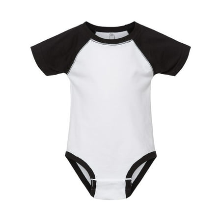 

Rabbit Skins Infant Baseball Fine Jersey Bodysuit