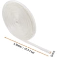 thumbnail image 3 of （5mm）Insulation Braid Sleeving, 16.4Ft High Temp Fiberglass Sleeve White, 3 of 5