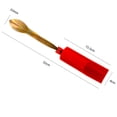 thumbnail image 7 of Fishing Rod Holder Stand Ground Insert Spike Heavy Duty Portable Fishing Pole Holder for Bank Fishing Surf Casting, Red Folding Ground Anchor Iron Tool (1 Pack), 7 of 7