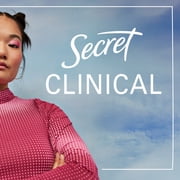 Secret Clinical 100HR Antiperspirant Deodorant, Invisible Solid, Stress Response, 1.6 oz