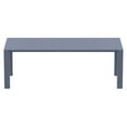thumbnail image 6 of Compamia Vegas 86" Extendable Patio Dining Table in Dark Gray, 6 of 16