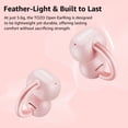 thumbnail image 3 of Auriculares Open Ear TOZO OpenEarring Bluetooth 5.4 Rosa, 3 of 9