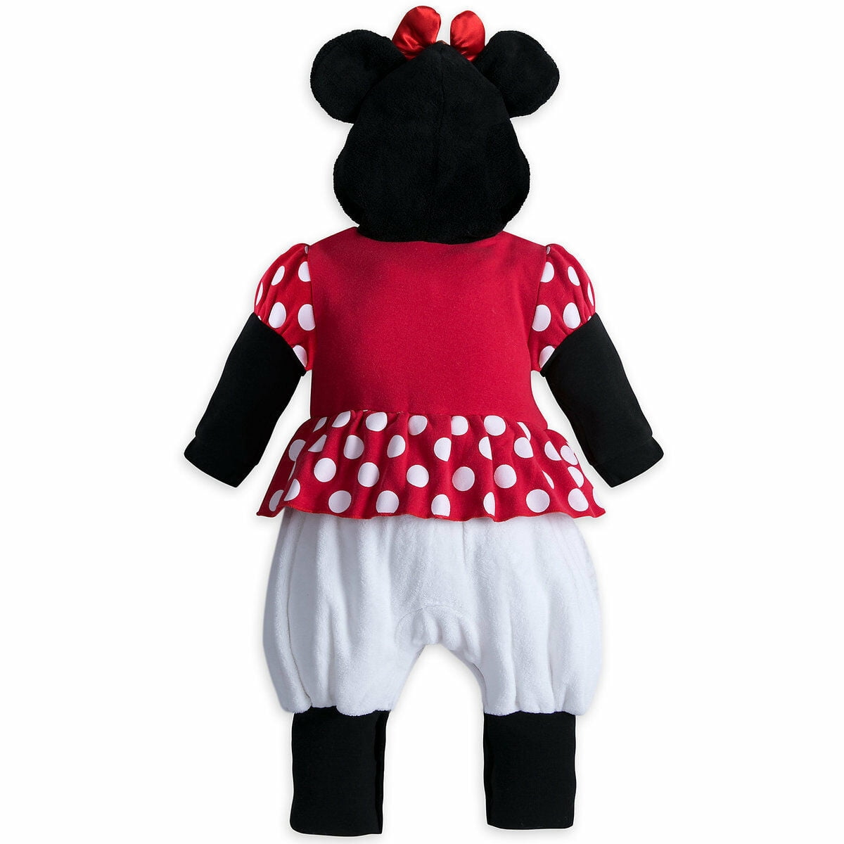 Disney Store Minnie Mouse 3D Fleece Baby Romper Size 12 18 Months