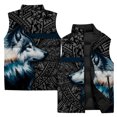 thumbnail image 3 of Chaqueta cortavientos de invierno con estampado 3D para hombre, chaqueta cortavientos a la moda para deportes al aire libre, ciclismo, 3 of 5