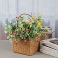 thumbnail image 4 of MYG Artificial Flowers Hydrangea Bouquet Wedding Decoration Fake Flower, 4 of 6