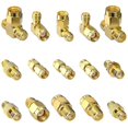 thumbnail image 1 of Kit de adaptador de antena Rf de 15 tipos, conector macho hembra convertidor Fo, 1 of 5